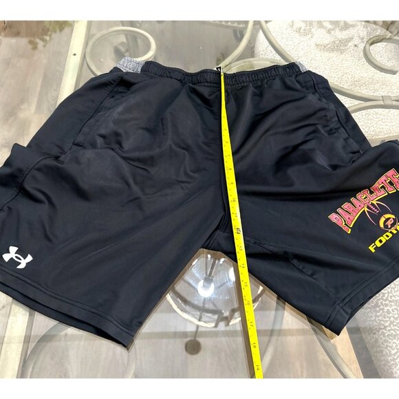Under Armour Paraclete Football Mens Athletic Shorts Size L Black - Picture 4 of 6